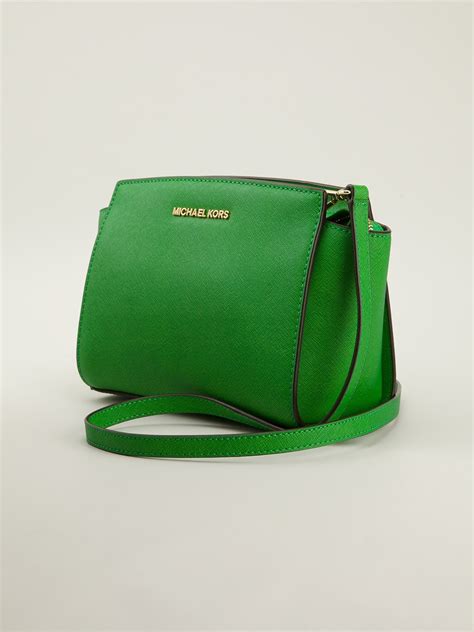 emerald green michael kors bag|michael kors crossbody purse.